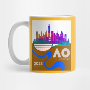 Melbourne Tennis Aaustralian Open 2023 Mug